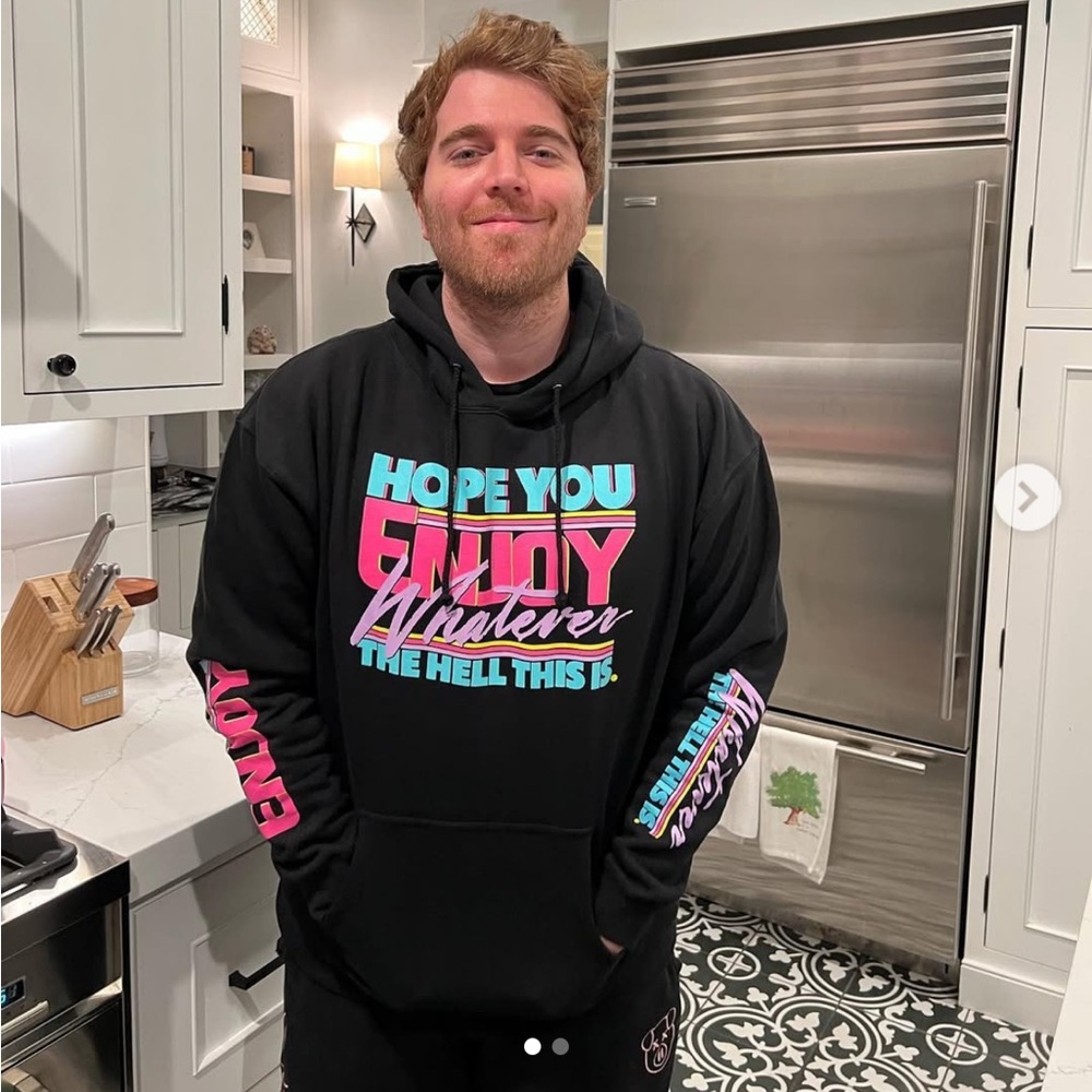 NWOT Shane Dawson Hope You Enjoy Whatever This Is Hoodie